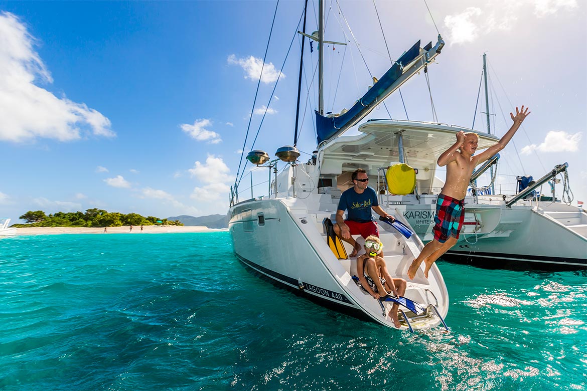 segelyacht chartern karibik