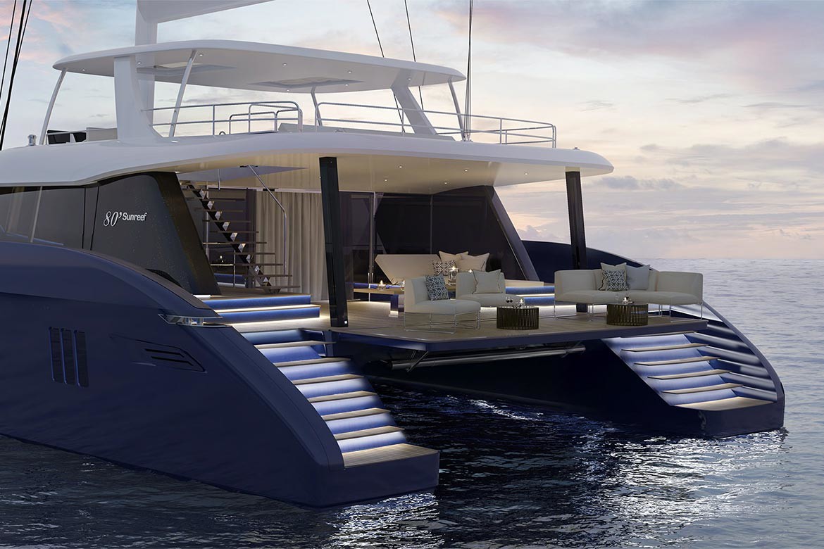 Catamaran Sunreef 80 | New Yachts | Yacht Sales | Navigare Yachting
