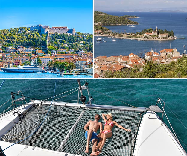 Kabincharter i Kroatien