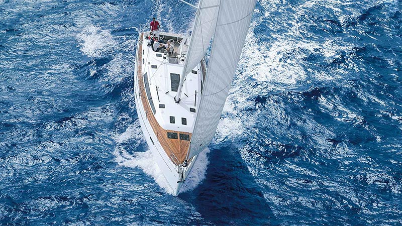 Segelboot-Charter
