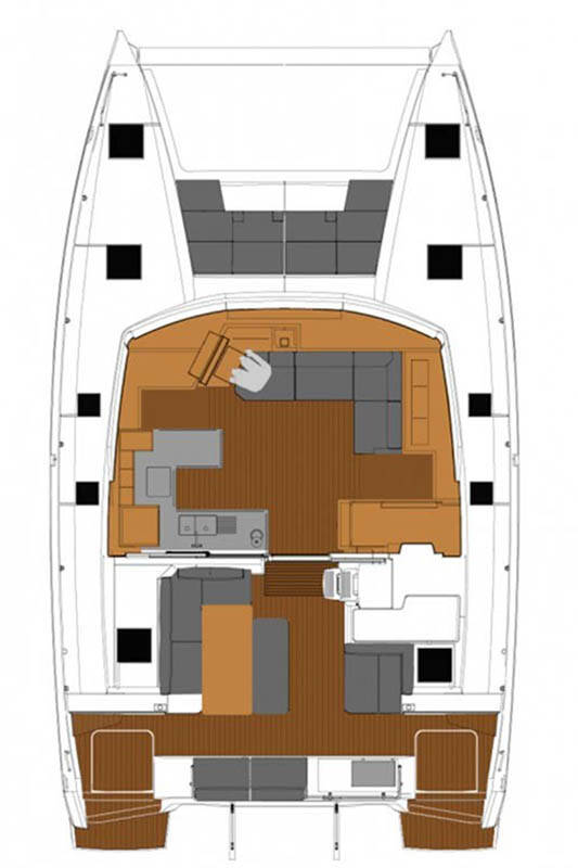 Fountaine Pajot Astrea 42, Nauti Mollie (ex. Out Of Office)