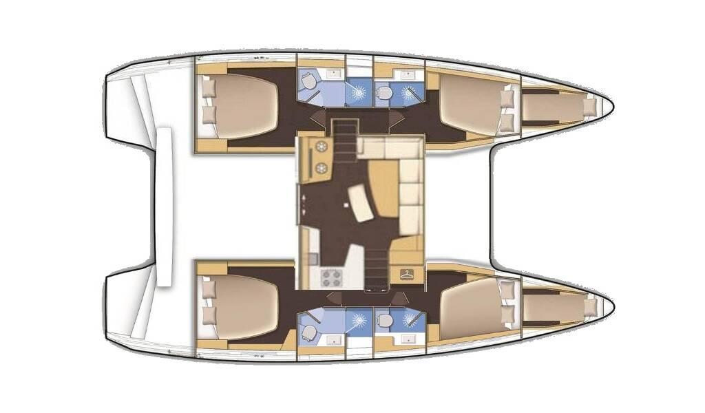 Lagoon 42 Luce Nera
